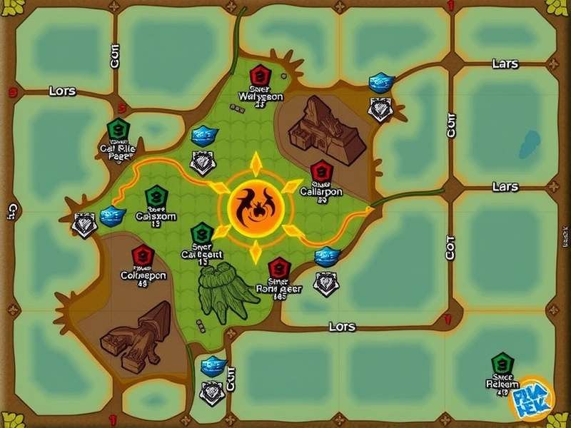 Spice Dominion Rule Game Map